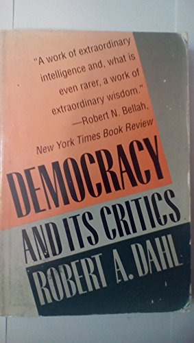 Democracy and Its Critics von Yale University Press
